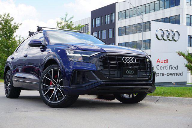 used 2021 Audi Q8 car, priced at $47,000