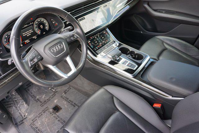 used 2021 Audi Q8 car, priced at $47,000