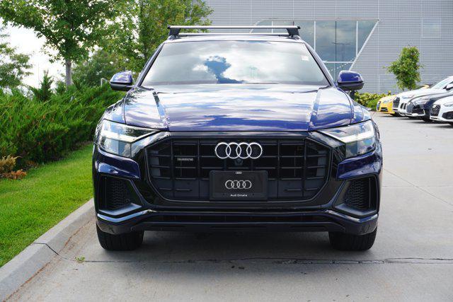 used 2021 Audi Q8 car, priced at $47,000