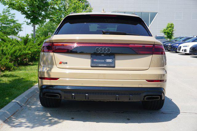 used 2024 Audi Q8 car, priced at $77,000