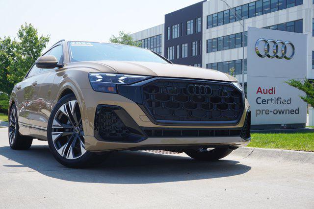 used 2024 Audi Q8 car, priced at $77,000