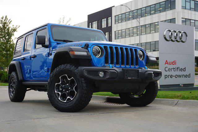used 2023 Jeep Wrangler 4xe car, priced at $37,800