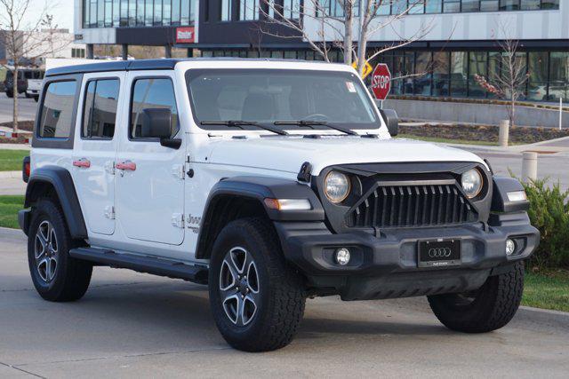 used 2020 Jeep Wrangler Unlimited car, priced at $27,500