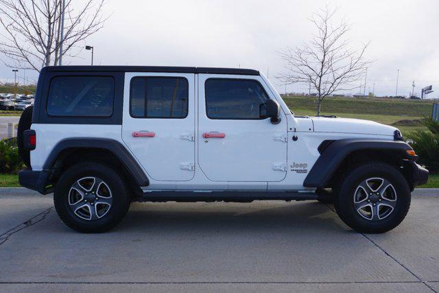 used 2020 Jeep Wrangler Unlimited car, priced at $27,500