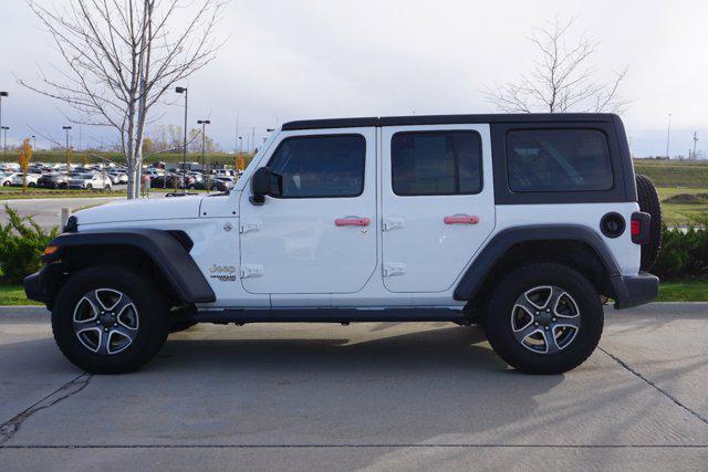 used 2020 Jeep Wrangler Unlimited car, priced at $27,500