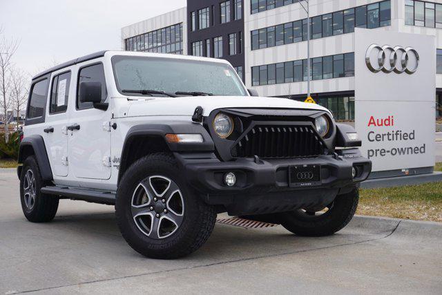 used 2020 Jeep Wrangler Unlimited car, priced at $26,000