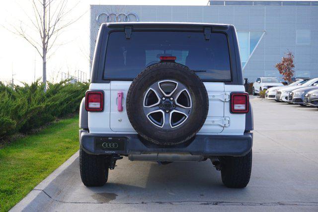 used 2020 Jeep Wrangler Unlimited car, priced at $27,500