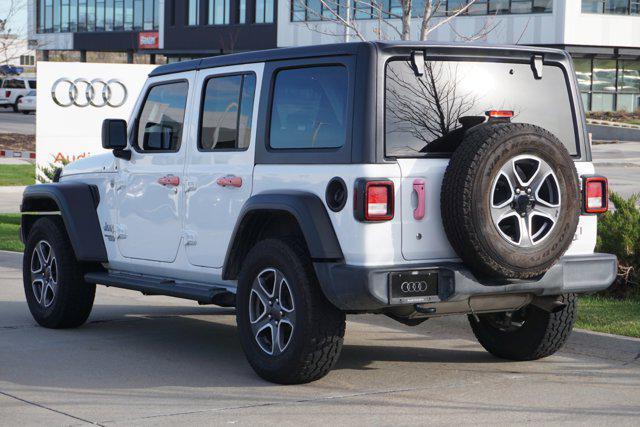 used 2020 Jeep Wrangler Unlimited car, priced at $27,500