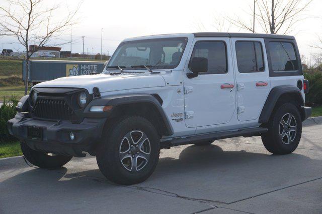 used 2020 Jeep Wrangler Unlimited car, priced at $27,500