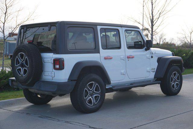 used 2020 Jeep Wrangler Unlimited car, priced at $27,500