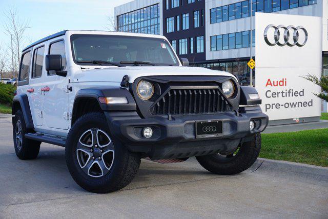 used 2020 Jeep Wrangler Unlimited car, priced at $29,500