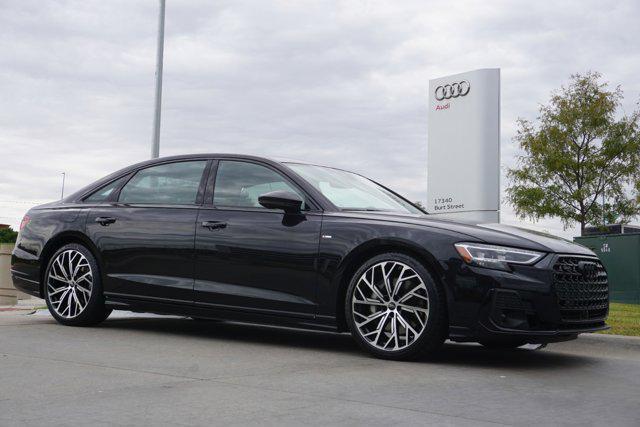 new 2024 Audi A8 car, priced at $107,925