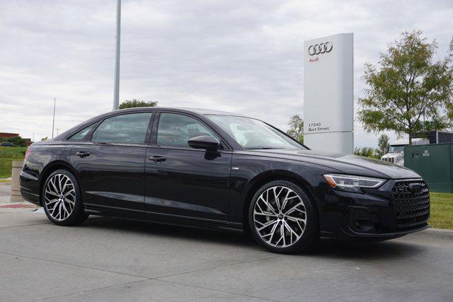 new 2024 Audi A8 car, priced at $107,925