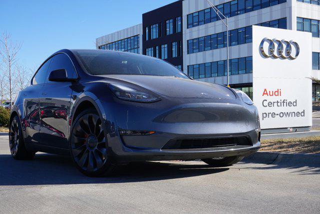 used 2022 Tesla Model Y car, priced at $28,750