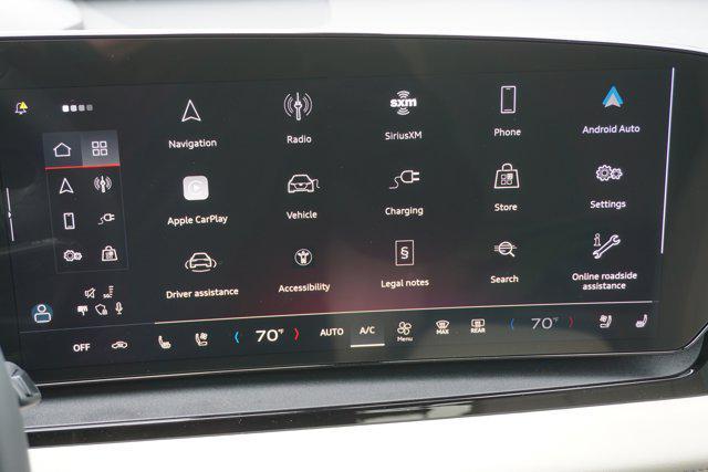 new 2025 Audi Q6 e-tron car, priced at $74,840