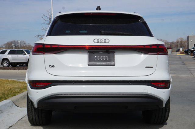 new 2025 Audi Q6 e-tron car, priced at $76,350