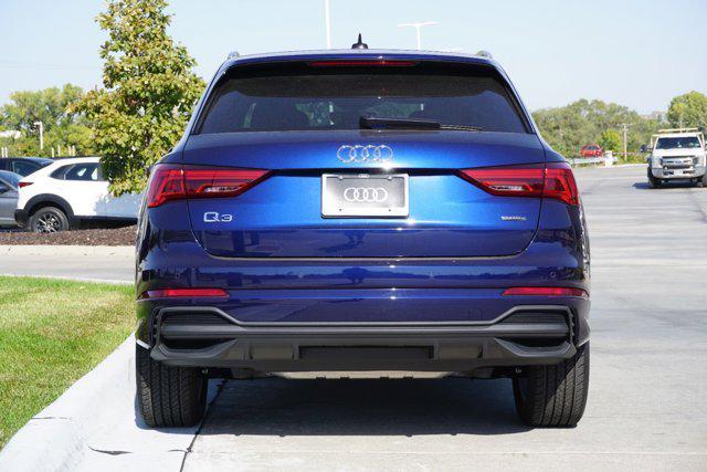 new 2024 Audi Q3 car, priced at $44,690