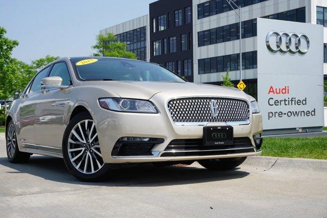 used 2017 Lincoln Continental car, priced at $23,400