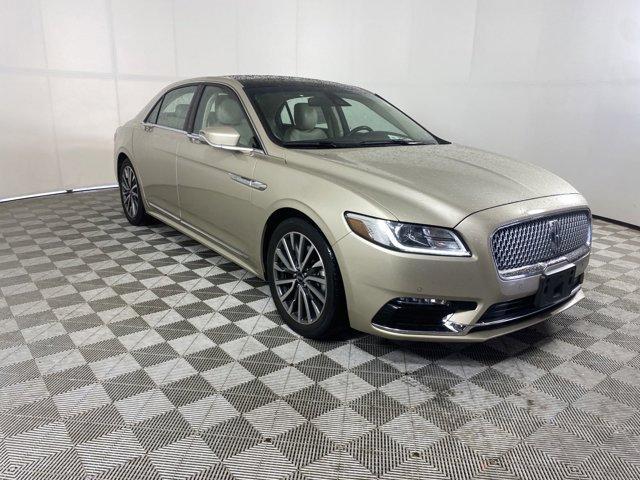 used 2017 Lincoln Continental car, priced at $24,200