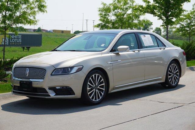 used 2017 Lincoln Continental car, priced at $23,500