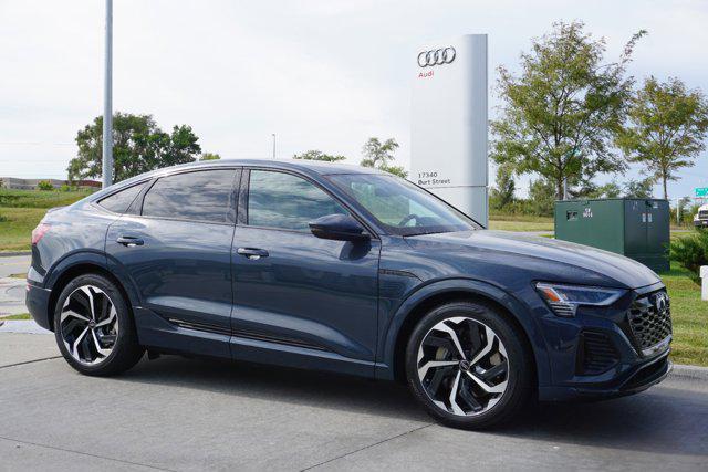 new 2024 Audi Q8 e-tron car, priced at $95,420