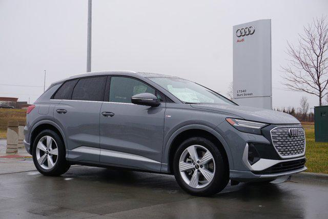 new 2025 Audi Q4 e-tron car, priced at $63,820