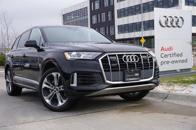 used 2021 Audi Q7 car, priced at $40,750