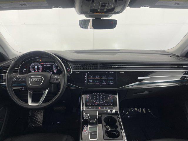 used 2021 Audi Q8 car, priced at $50,000