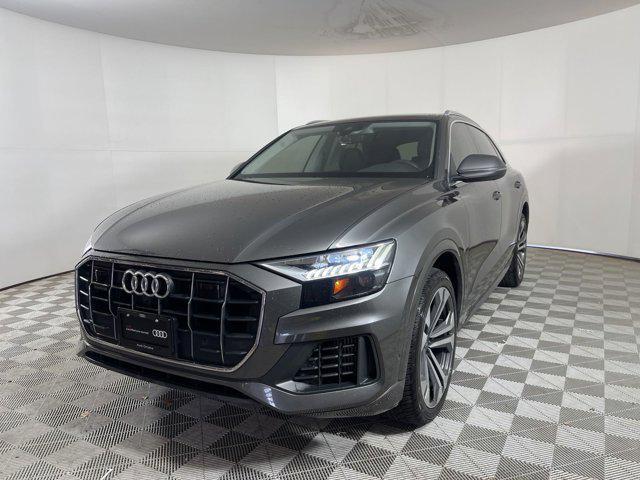 used 2021 Audi Q8 car, priced at $50,000