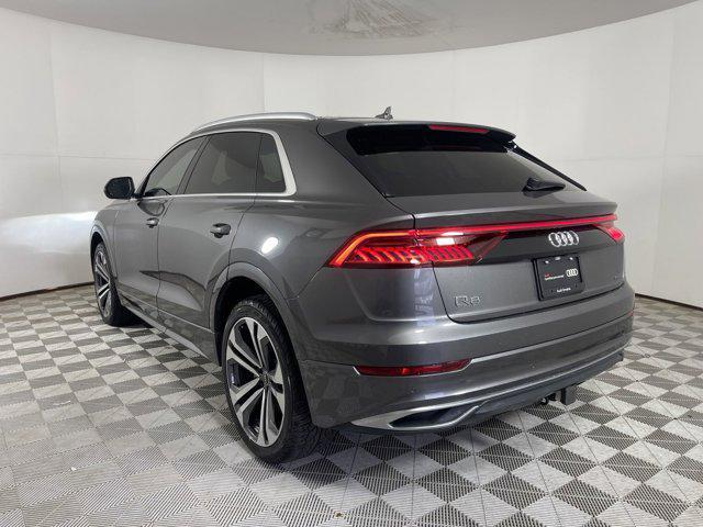 used 2021 Audi Q8 car, priced at $50,000