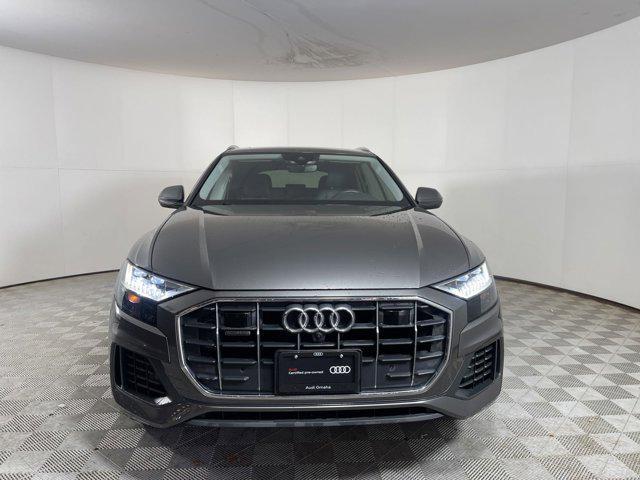 used 2021 Audi Q8 car, priced at $50,000