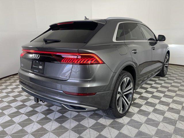 used 2021 Audi Q8 car, priced at $50,000