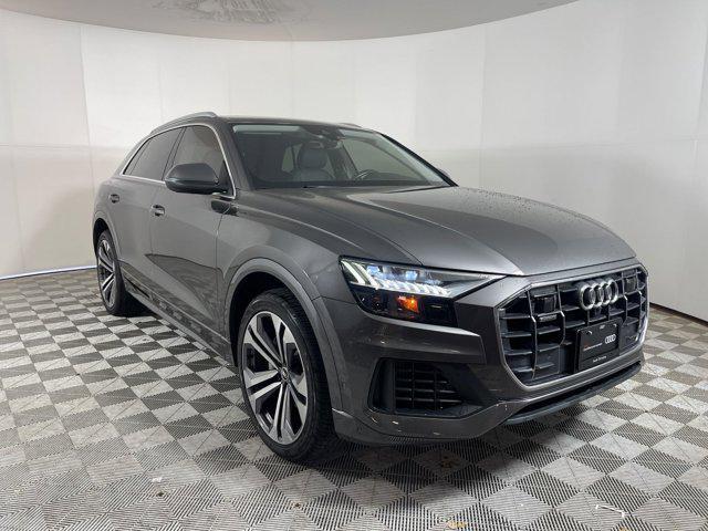 used 2021 Audi Q8 car, priced at $50,000