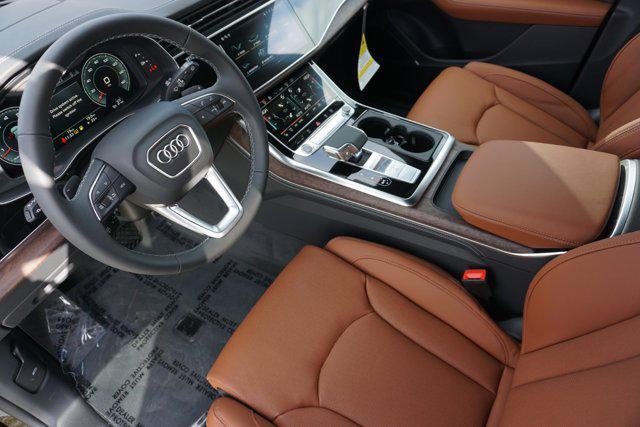 new 2025 Audi Q8 car, priced at $92,255