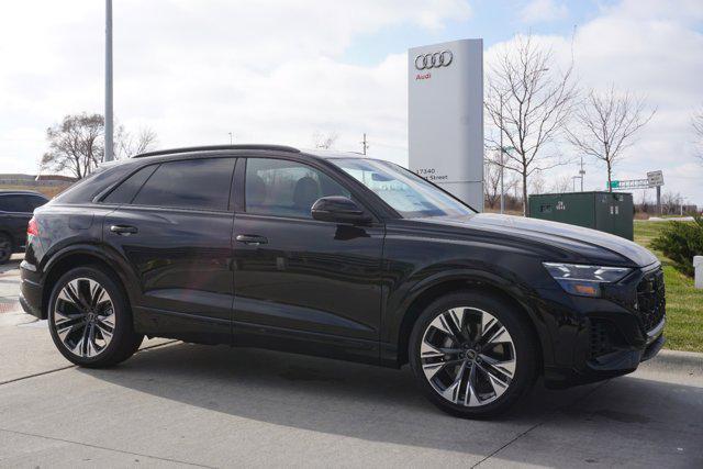 new 2025 Audi Q8 car, priced at $92,255