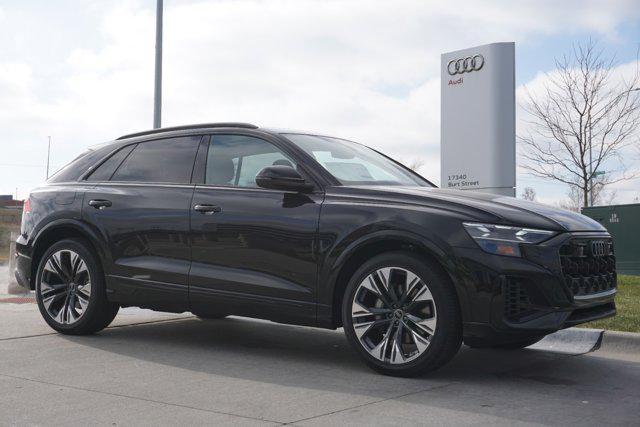 new 2025 Audi Q8 car, priced at $92,255