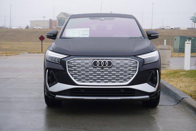 new 2025 Audi Q4 e-tron Sportback car, priced at $65,615