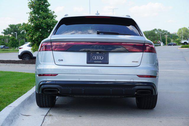 new 2025 Audi Q8 car, priced at $92,655