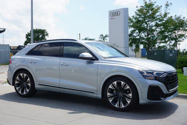 new 2025 Audi Q8 car, priced at $92,655