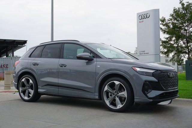 new 2025 Audi Q4 e-tron car, priced at $59,785
