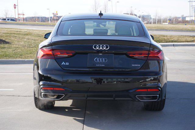 new 2025 Audi A5 Sportback car, priced at $57,185