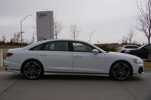 new 2025 Audi A8 car, priced at $103,525
