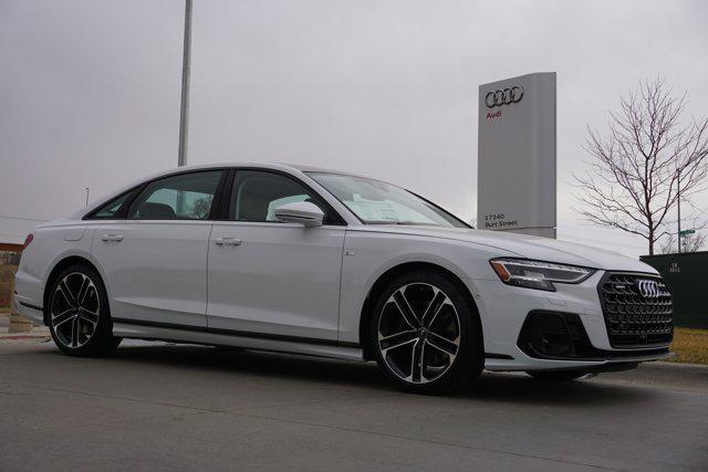 new 2025 Audi A8 car, priced at $103,525