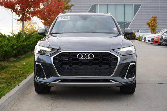 used 2022 Audi Q5 car, priced at $35,250