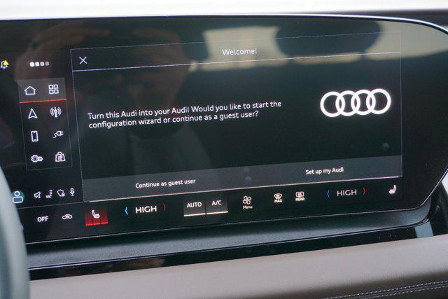 new 2025 Audi Q6 e-tron car, priced at $66,625