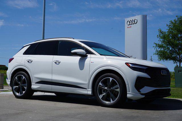 new 2024 Audi Q4 e-tron car, priced at $58,370