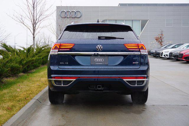 used 2021 Volkswagen Atlas Cross Sport car, priced at $33,750