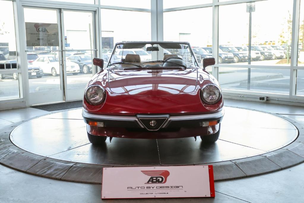 used 1990 Alfa Romeo Spider car, priced at $24,790