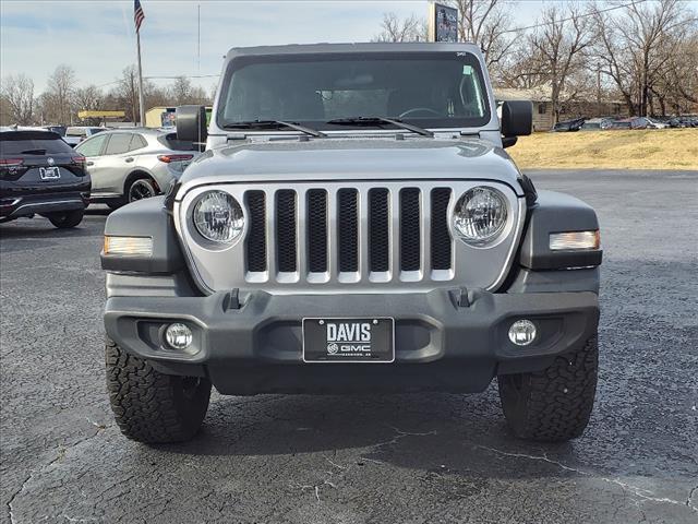 used 2021 Jeep Wrangler Unlimited car, priced at $31,450