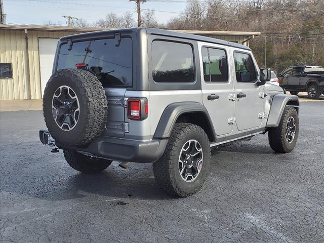 used 2021 Jeep Wrangler Unlimited car, priced at $31,450